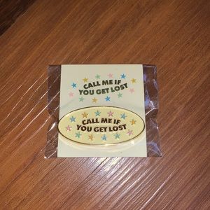 Tyler the Creator Call me if you get lost VIP item: Pin.